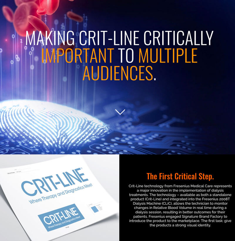 Landing Page Landing Crit Line