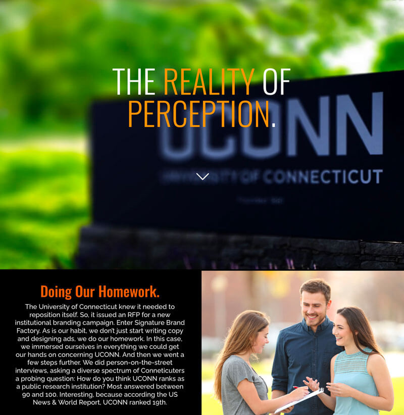 Landing Page Landing Uconn