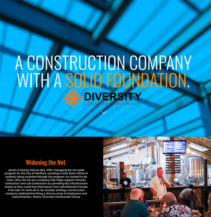 Landing Page landing Diversity
